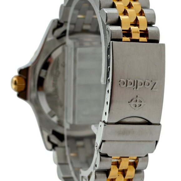 Zodiac 34mm Midsize Professional 200M Grey Dot TT Diver Watch - Picture 3 of 8
